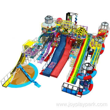 Children Indoor Playground Slides Carnival